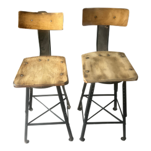 1930s Industrial Drafting Chair Brooklyn Steel Company