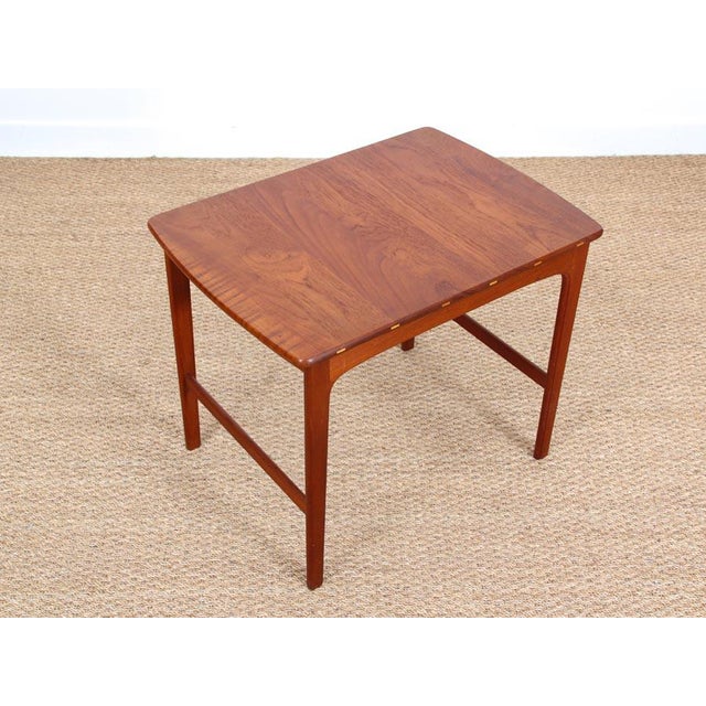 Swedish Teak Side Table by Yngvar Sandström, 1960s For Sale - Image 4 of 12