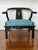 Large Chinese ming style horseshoe lounge chair made by Century. Originally designed by James Mont these chairs epitomize...