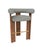 Contemporary Collector Modern Cassette Bar Chair in Safire 12 Fabric and Smoked Oak by Alter Ego For Sale - Image 3 of 7