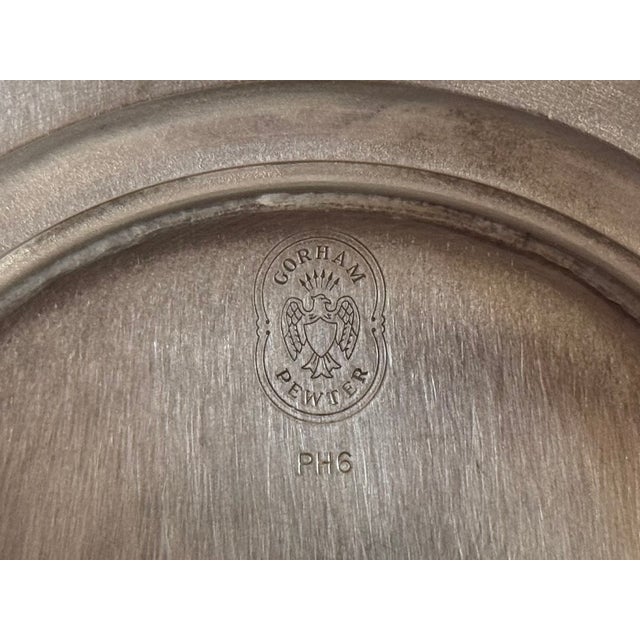 Mid Century Gorham Pewter Bowl For Sale In Los Angeles - Image 6 of 6