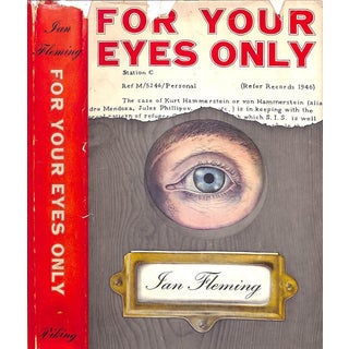 "For Your Eyes Only" Book 1960 Fleming, Ian For Sale