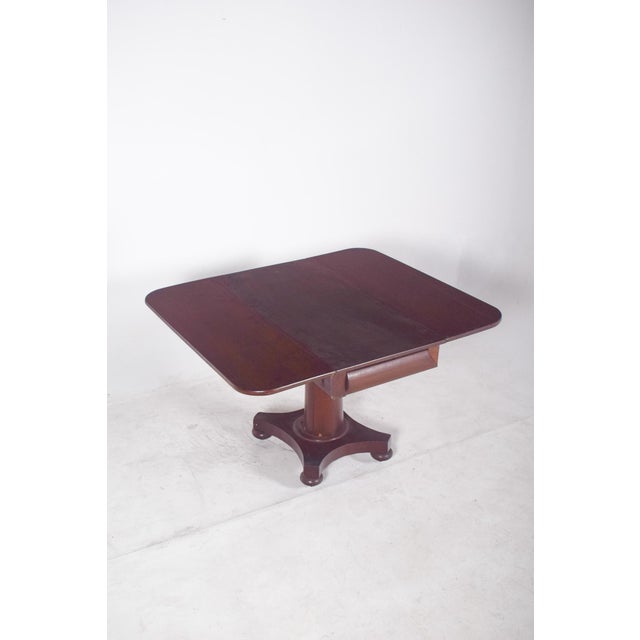 English Flip Flap Sofa Table For Sale - Image 10 of 13