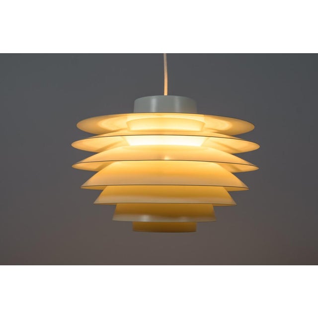 Fog & Mørup Mid-Century Danish Verona Pendant Lamp by Svend Middelboe for Fog & Morup, 1970s For Sale - Image 4 of 15