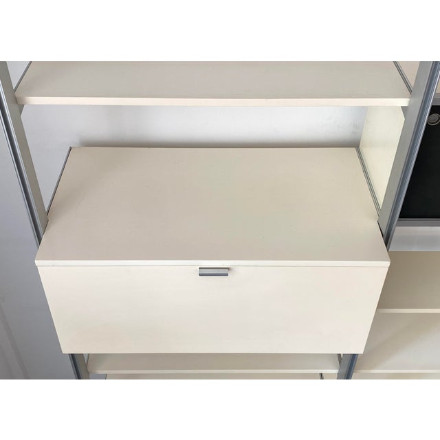 A shelving system * Modular shelving system * Hanging bookcase * Design: George Nelson (1908–1986) * Manufactured by...