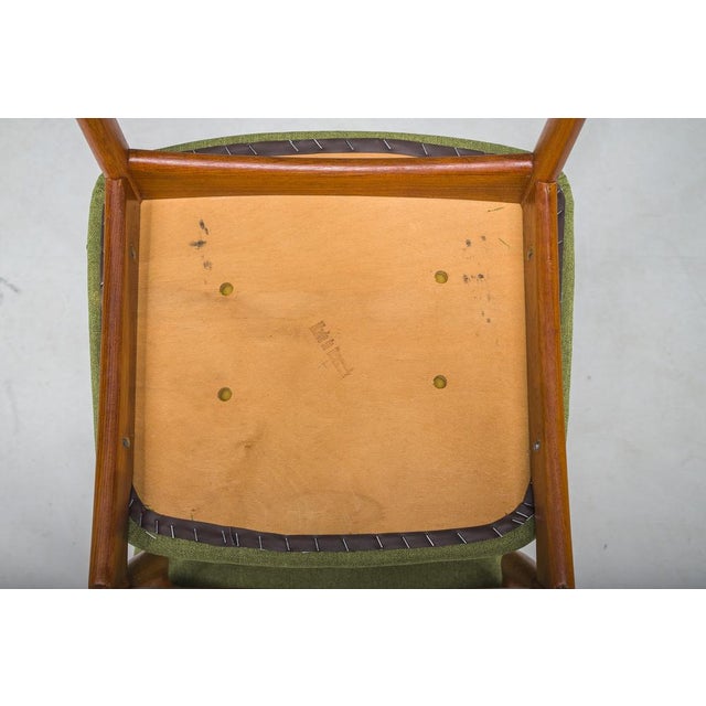 Set of Dining Teak Chairs attributed to R. Borregaard for Viborg, 1970s For Sale - Image 13 of 14
