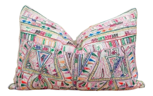 Yaasir Antique Tribal Grain Sack Pillow
