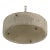 Kaiser Leuchten Ice Glass Flush Mount, Circa 1960s For Sale