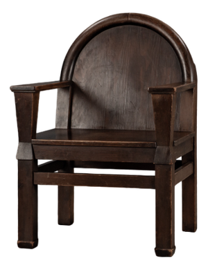 Armchair with Soul in Pinewood, 1940s