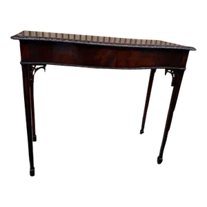 Chippendale Style Mahogany Side Table.19th Century.