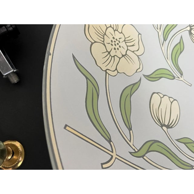 Arts & Crafts Floral Flush Light, C1940s For Sale - Image 17 of 18