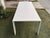 Contemporary Harbour Outdoor Hayman Aluminum Dining Table, White For Sale - Image 3 of 12