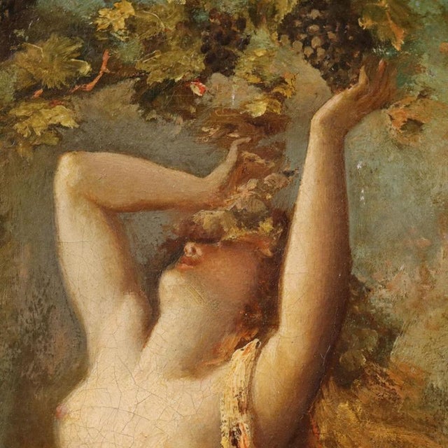 Francisque Desportes, Genre Scene, Oil on Canvas, Framed For Sale - Image 4 of 13