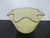 Glass Kosta Boda Sweden Carmen Large Yellow Art Glass Handkerchief Ruffle Bowl Signed For Sale - Image 7 of 12