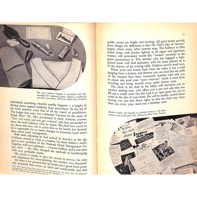 "At Your Service: The Way of Life in a Hotel" 1941 Bemelmans, Ludwig For Sale - Image 10 of 12