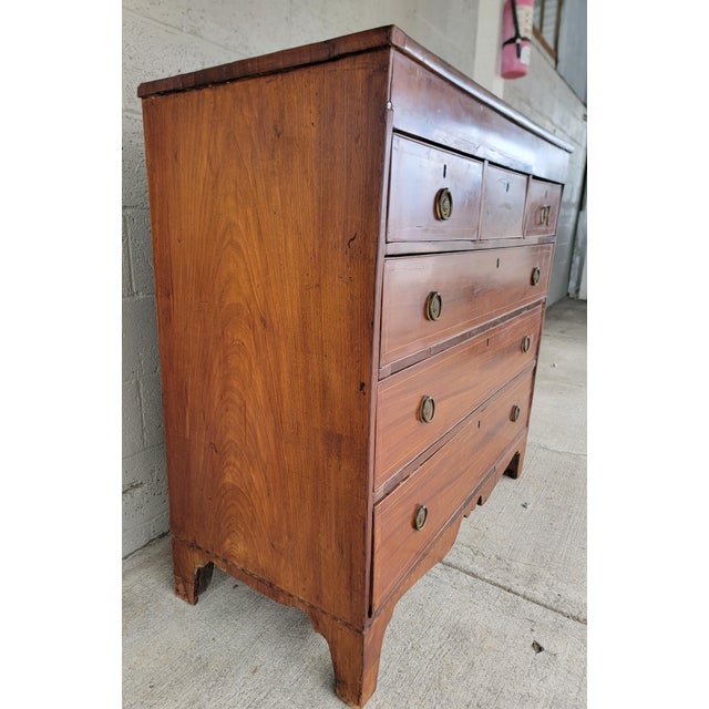 Traditional Antique Georgian Mahogany Chest Circa. 1850 For Sale - Image 3 of 14