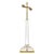 Gold Italian Brass and Acrylic Glass Table Lamp by Corinne Halna, 1970s For Sale - Image 8 of 8