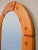 Brutalist Solid Pine Mirror from Fröseke, 1970s, Sweden For Sale - Image 3 of 5