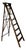 Large Wooden Painters Stepladder, 1940s For Sale