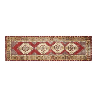 1960s Turkish Oushak Runner For Sale
