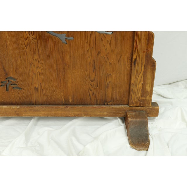 Late 19th Century 19th Century Chinese Hand Carved Divider, Screen For Sale - Image 5 of 12