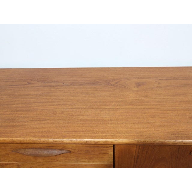 Mid 20th Century Mid Century Modern Vintage Teak Credenza Sideboard by Austinsuite Wide For Sale - Image 5 of 15