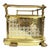 Brass Antique Brass Fender Fireplace Screen With Paw Feet C1920 For Sale - Image 8 of 12