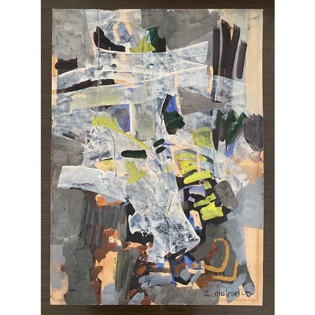 Zvi Mairovich (1911-1974) was one of the most important Israeli abstract painters. Born in Krosno Poland, he moved to...