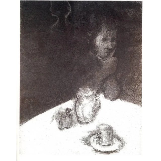 Etching and aquatint on Fabriano Rosaspina paper. Hand signed and dated lower right: “George Segal 87”. Edition of 60...