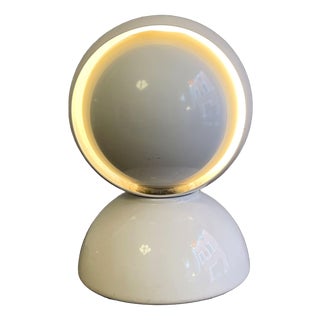 White Eclisse Lamp by Vico Magistretti for Artemide, 1965 For Sale