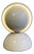 White Eclisse Lamp by Vico Magistretti for Artemide, 1965 For Sale