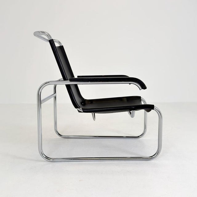Contemporary Mid-Century B35 - S35 L Lounge Chair by Marcel Breuer Bauhaus for Thonet, 1980s For Sale - Image 3 of 18