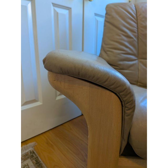 2010s Ekornes Stressless Buckingham Lowback Chair For Sale - Image 5 of 11