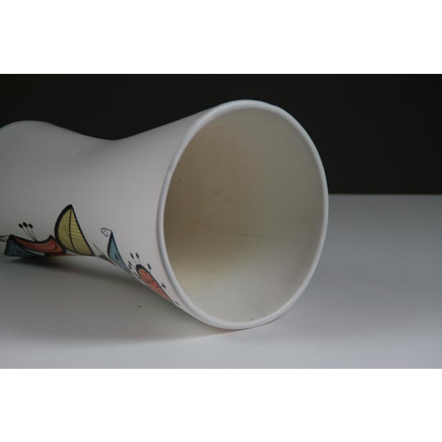 1950s Large Ceramic Diabolo Vase by Roger Capron, France, 1950s For Sale - Image 5 of 15