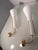 Wall Lamps in Brass and Glass in the style of Arredoluce, Set of 2, in Very Good conditions. Designed 1980 to 1989 This...