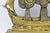 1900 - 1909 Circa 1900 English Large Brass Ship Doorstop For Sale - Image 5 of 6