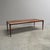 Remarks: Large vintage coffee table by Johannes Andersen for Silkeborg, Danish design 1960s. Wooden table top veneer with...