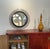 Vintage Round Wicker Sunburst Wall Mirror For Sale - Image 11 of 13