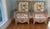 Pristine 1980's Phillippine Ratan & Wicker Wingback Chairs & Ottoman - 3 Piece Set For Sale - Image 9 of 18