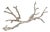 Regina Andrew Metal Branch in Ambered Silver For Sale