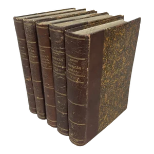 Antique 1920s American Journal of Physiological Optics Sheard - 5 Volume Set