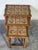 Oak Floral Ceramic Tile-Top Nesting Tables Set of 3 Spindle Legs Traditional Vintage For Sale - Image 4 of 10