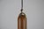 Metal Mid-Century Teak and Brass Pendant Lamp, Italy, 1960s For Sale - Image 7 of 14