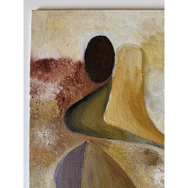 1980s Ferdinando Meccani, Monocromia Cinque, 1981, Oil on Canvas For Sale - Image 5 of 7