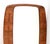 Vintage Art Deco Walnut Mirror, 1930 For Sale - Image 4 of 10