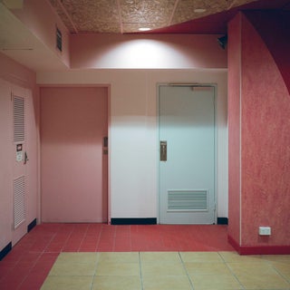 Left or Right by Mark Forbes – Minimalist Architectural Study | Unframed Limited Edition Print For Sale