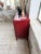 Vintage Red Lacquered Sideboard in Wood, 1970 For Sale - Image 4 of 18