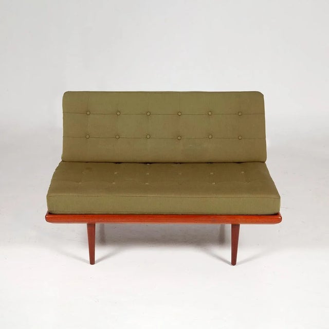 Rare Danish "Minerva" small sofa by Peter Hvidt & Orla Mølgaard-Nielsen, designed for the predecessor of France & Søn,...