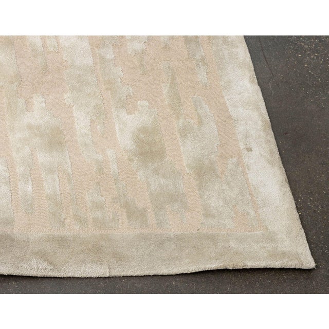 Edward Fields "Cloud Cover" Wool and Silk Carpet, 15' X 9' For Sale In New York - Image 6 of 8