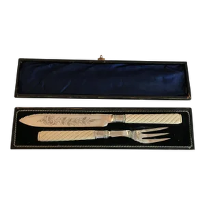 Antique French Silver Serving Set- 2 Pieces